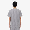Lacoste Monogram Jacquard T-Shirt Dark Grey