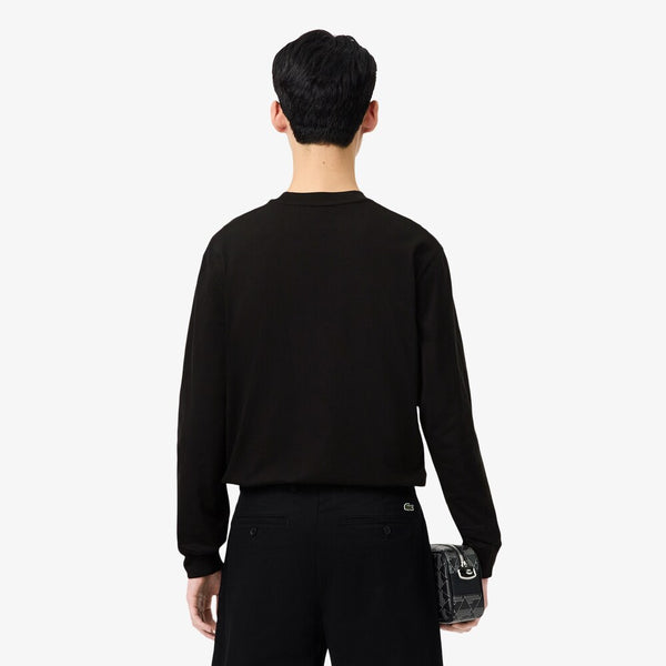 Lacoste Long Sleeved Cotton T-Shirt