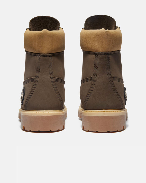 Premium 6-Inch Waterproof Boot Dark Brown Nubuck