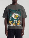 Eagles Cartoon Tee Dark Gray