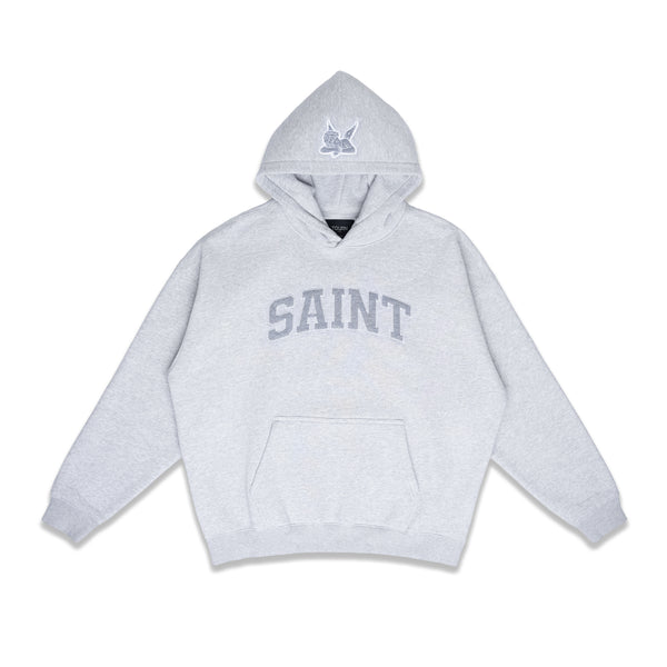 Saint Heavyweight Brushed Hoodie Sterling