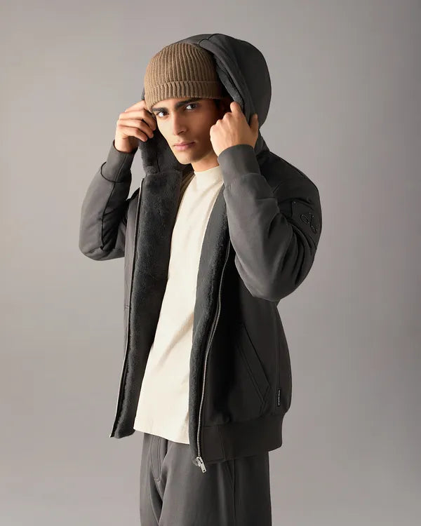 Classic Bunny Hoodie Cement