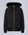 Unisex Original Shearling Trim Bomber Black