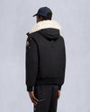 Original Ballistic Shearling Trim Bomber Jacket Natural