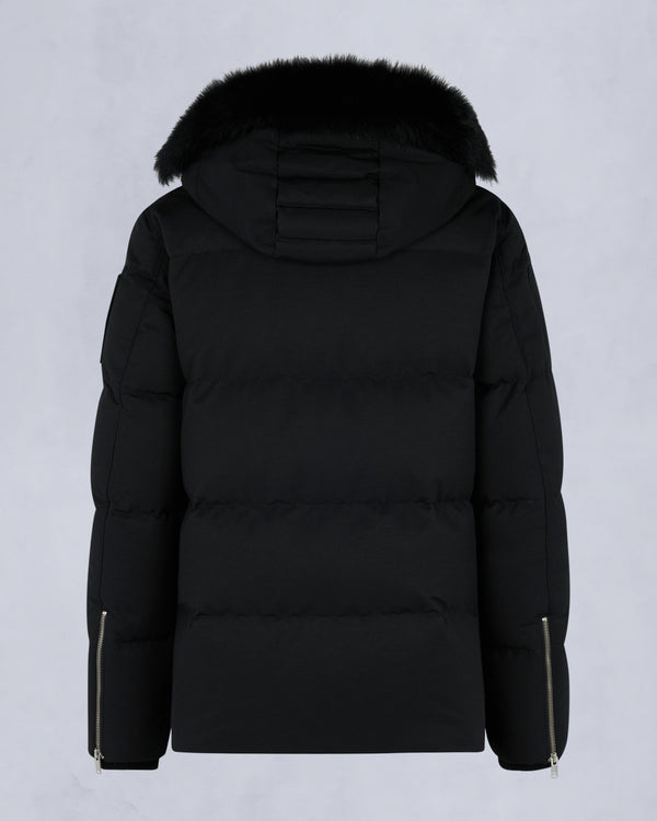 Original Shearling Trim 3Q Jacket Black