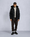 Original Shearling Trim 3Q Jacket Black