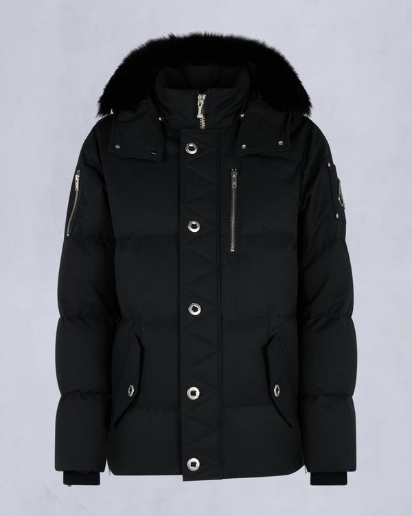 Original Shearling Trim 3Q Jacket Black