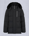 Cloud Shearling Trim 3Q Jacket Black