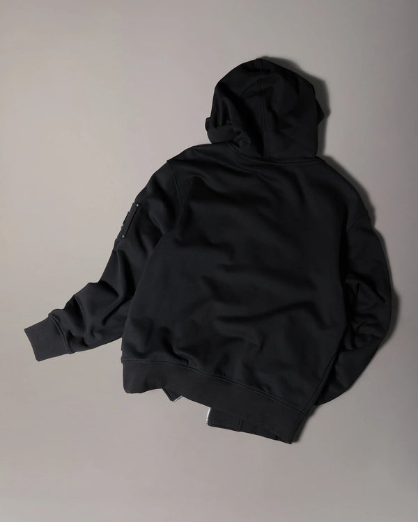 Hartsfield Zip-Up Hoodie Black