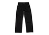 L/AB Off White Straight Fit Piped Denim Black