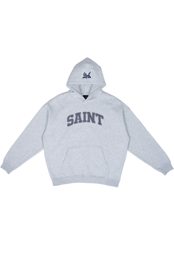 Saint Heavyweight Brushed Hoodie Slate