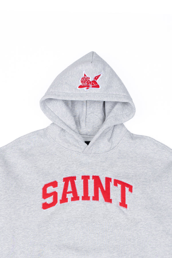 Saint Heavyweight Brushed Hoodie Emberstone