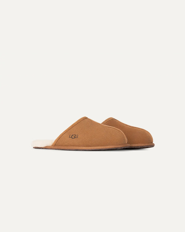 Scuff Slippers Chestnut