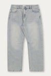 Baggy Darted Denim Light Vintage Blue