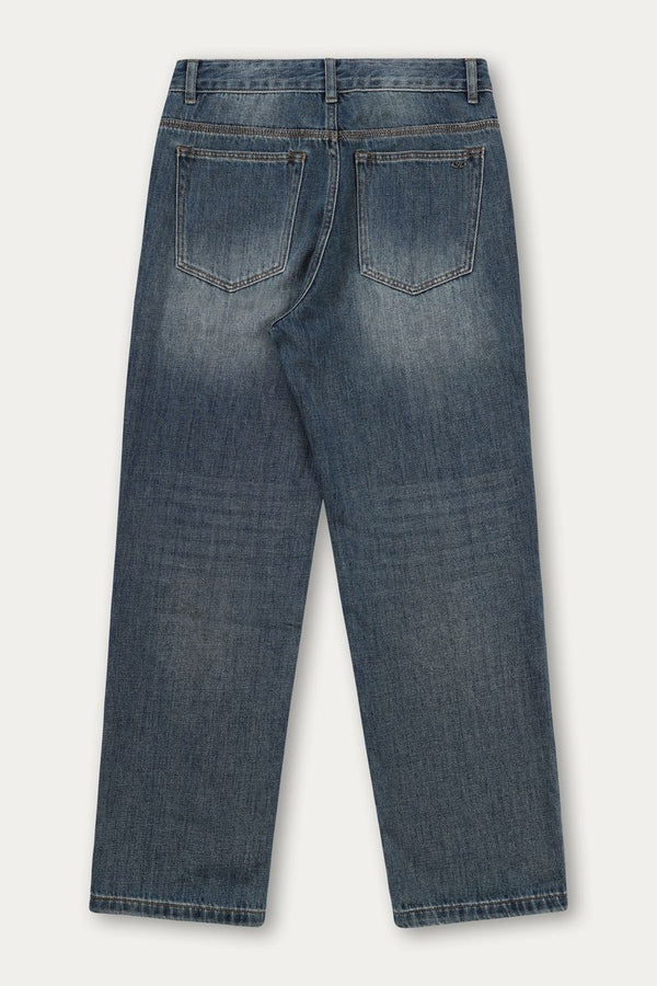 Loose Denim Dark Indigo
