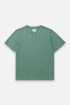 Linen Knit Tee Aqua
