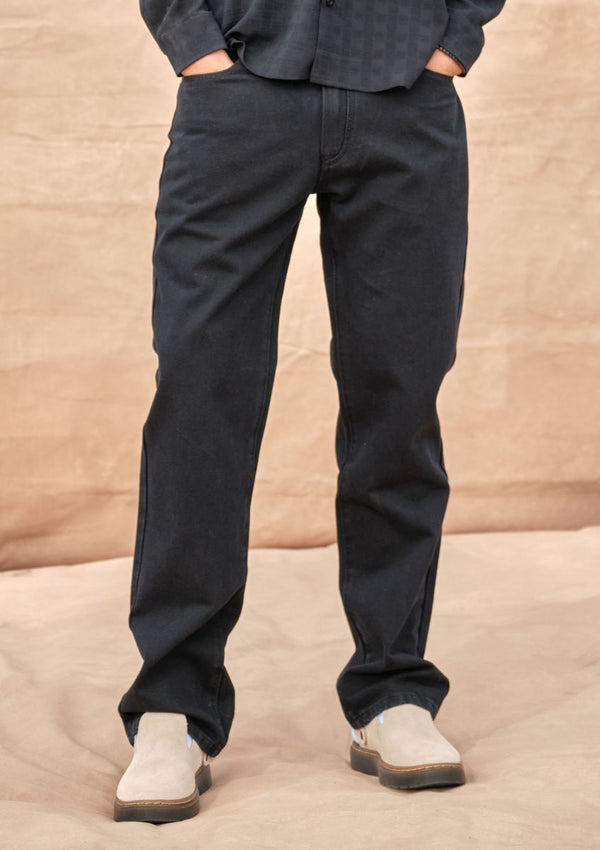 Loose Denim Black
