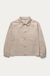 Park & Rec Linen Coach Jacket Beige