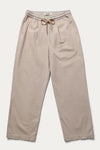 Park & Rec Linen Pleat Pant Beige