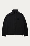 Nylon Track Jacket Black