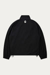 Nylon Track Jacket Black