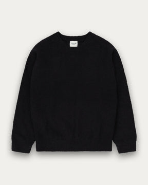 Kuwalla Tee Bouclé Knit Crew Black