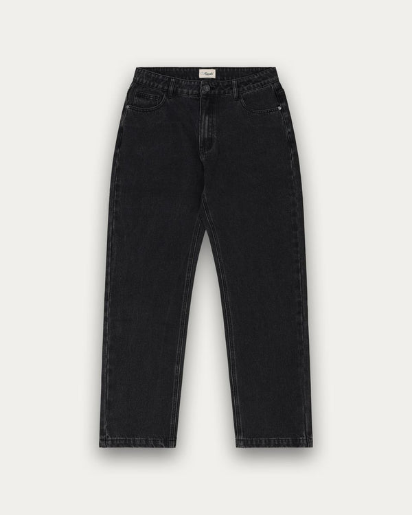 Kuwalla Tee Loose Denim Faded Black