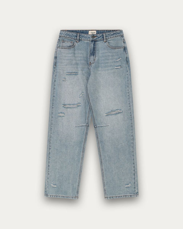 Kuwalla Tee Baggy Denim Light Blue