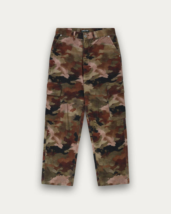 Kuwalla Tee Cargo Balloon Trouser Brush Camo