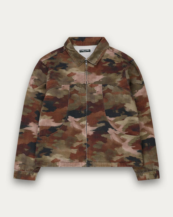 Kuwalla Tee Kangaroo Jacket Brushed Camo