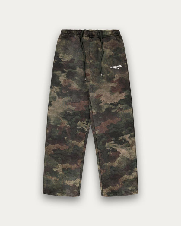 Kuwalla Tee Open Leg Sweatpant Paint Brush Camo