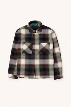 Kuwalla Tee Plaid Overshirt Olive