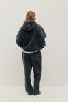 Faded Hoodie Fade Black