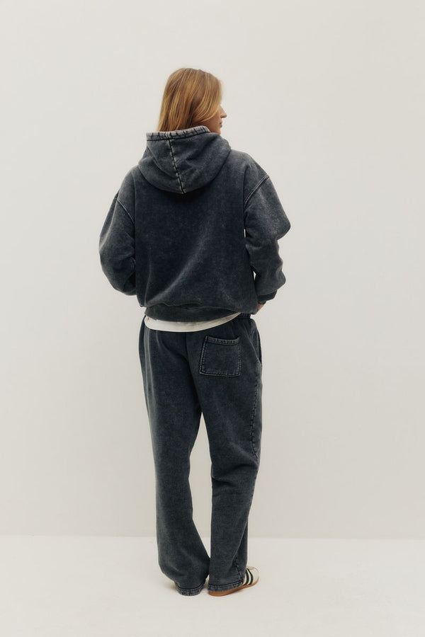 Faded Hoodie Fade Black