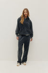 Faded Straight Leg Sweatpant Fade Black
