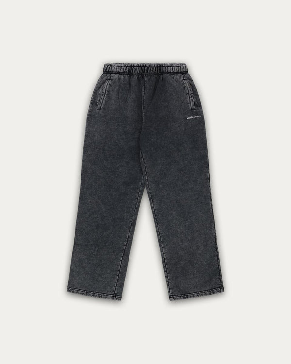 Faded Straight Leg Sweatpant Fade Black