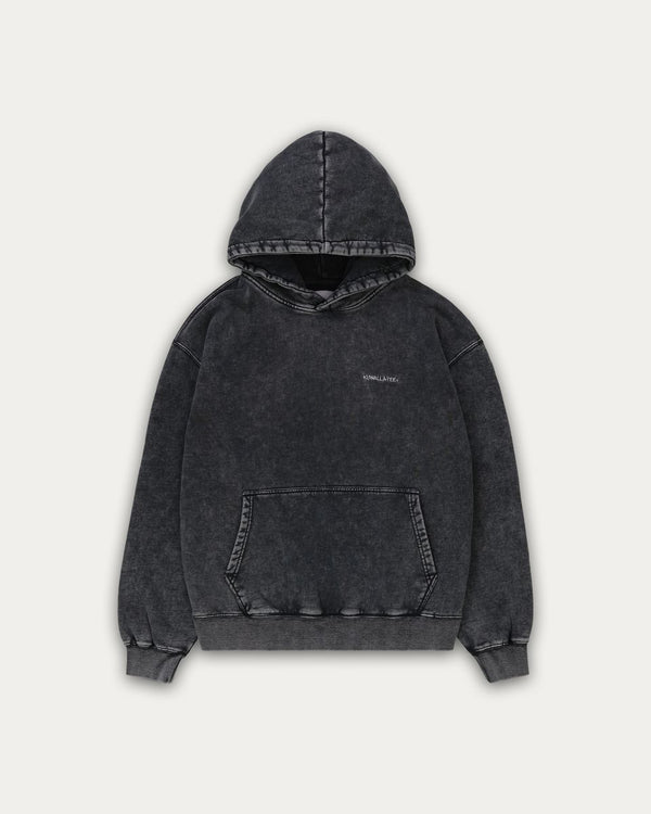 Faded Hoodie Fade Black