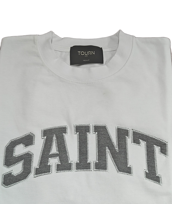 Saint T-Shirt Silver Cloud