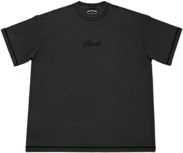 Tee Washed Black
