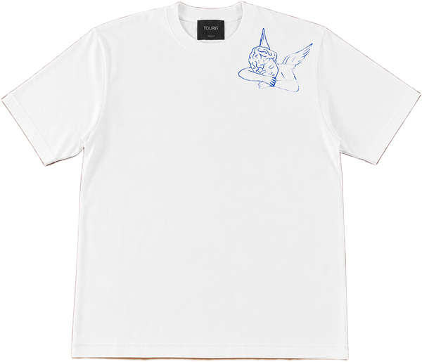 COS Birdman T-Shirt Blue Crush