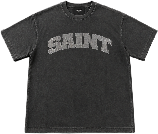 Saint Washed T-Shirt Gunmetal