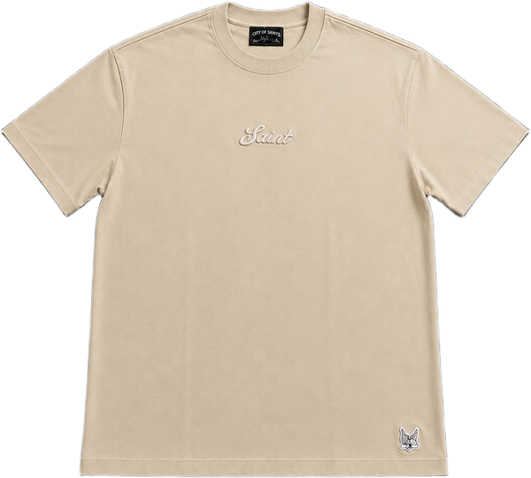 Saint Terry T-Shirt Sand Drift