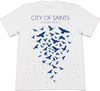 COS Birdman T-Shirt Blue Crush