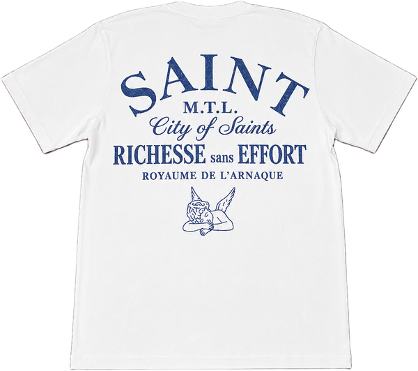COS T-Shirt Blue Hour