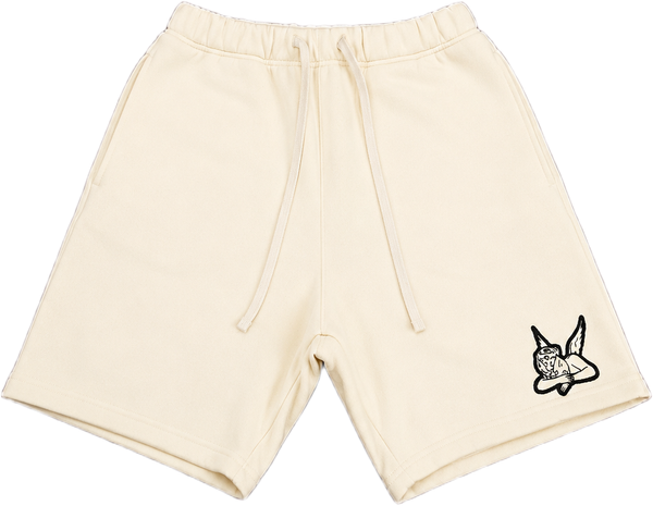 Saint Fleece Shorts Vanilla Sky