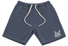 Saint Fleece Shorts Blue Smoke