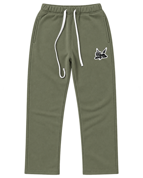 Saint Relaxed Heavyweight Jogger Olive Grove