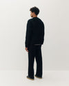 Kuwalla Tee Monogram Knit Crew Black