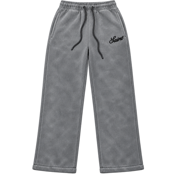Saint Relaxed Heavyweight Jogger Silver Smoke