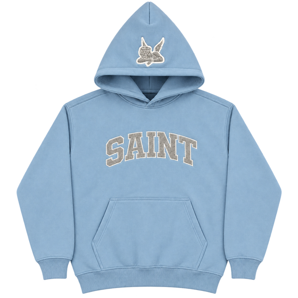 Saint Heavyweight Brushed Hoodie Cloud Nine